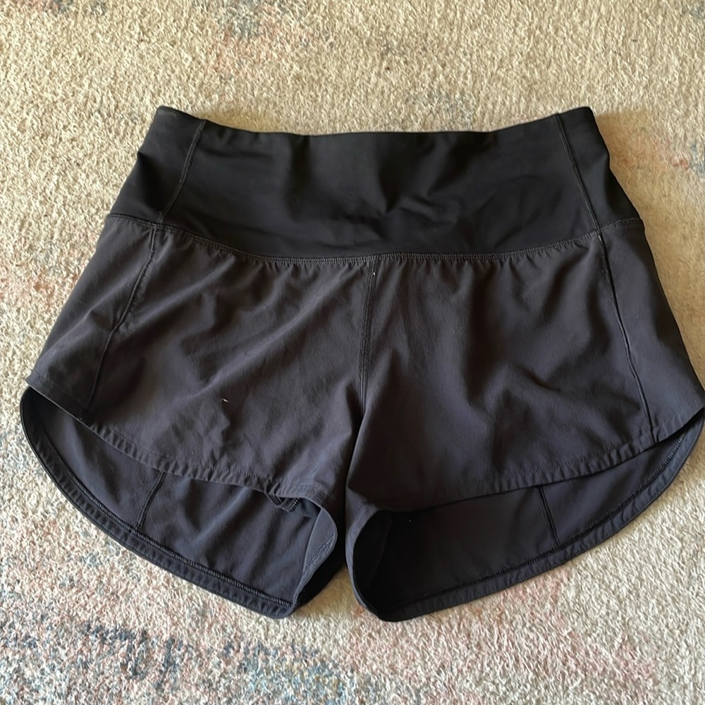 Lululemon HR speed up shorts black
